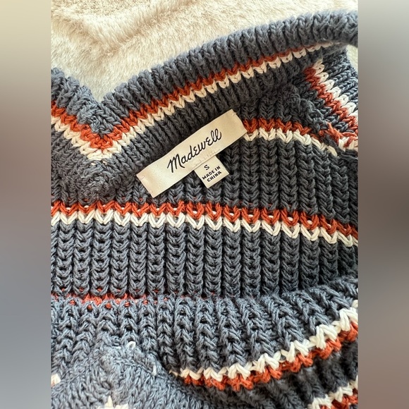 Madewell size small Stockton Sweater Tank in Stripe - Picture 8 of 11